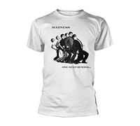 Madness T Shirt One Step Beyond Band Logo Nuovo Ufficiale Uomo Bianca Size M