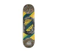 Madness Voices R7 Liscio 20.6cm Tavola Skateboard - Verde / Multi