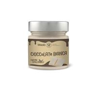 MADÒ Crema Spalmabile al Cioccolato Bianco Artigianale - 100% MADE IN ITALY Vasetto da 350g - Creme Spalmabili per Panini, Dolci, Colazioni, Prodotti da Pasticceria