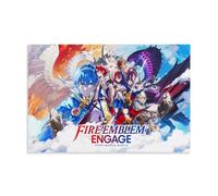 MADOMMED Fire Emblem Game Poster decorativo da parete, per soggiorno, camera da letto, decorazione moderna per camera da letto, 30 x 45 cm