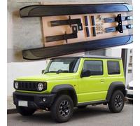 Auto Gradini Laterali per Suzuki Jimny 2018-2024, Pedane Laterale Sottoporta Minigonne Laterali Pedane Laterali Sottoporta Alettoni
