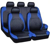 MadongJ Auto Set Coprisedili per BMW E36 316i Coupe (1990-2000), Impermeabile Pelle Protezioni per Sedili Set Copri-Sedile Coprisedili Protezioni Sedile,A-Blue
