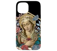 Madonna Addolorata Sette Dolori Pietà Madre Maria Cattolica Custodia per iPhone 15