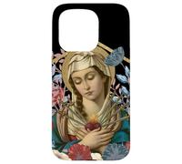 Madonna Addolorata Sette Dolori Pietà Madre Maria Cattolica Custodia per iPhone 15 Pro