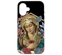 Madonna Addolorata Sette Dolori Pietà Madre Maria Cattolica Custodia per iPhone 16