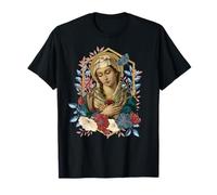 Madonna Addolorata Sette Dolori Pietà Madre Maria Cattolica Maglietta