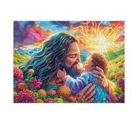 Madonna And Child Puzzle 500 Pezzi Gioco Educativo Intelligente Happy Time Per Ragazzi Creatività E Logica Idea Regalo Natale Per Famiglia 500 PCS
