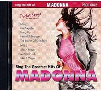 Madonna - CD KARAOKE POCKET SONGS "Madonna" (Livret paroles inclus)