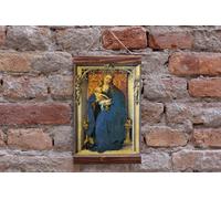 Madonna col Bambino di Rogier van der Weyden 1440, stampa artistica su tela...