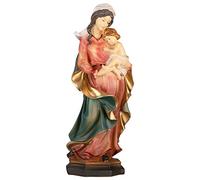 Madonna con bambino/personaggio di santo/statua