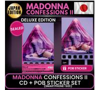Madonna Confessions II CD Deluxe Japan Limited ED "New,Sealed CD" + POB STICKER