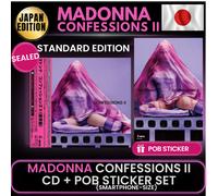 Madonna Confessions II Standard Japan Limited ED "New,Sealed CD" + ADESIVO POB