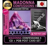 Madonna Confessions II Standard Japan Limited ED "New,Sealed CD" + POB POST CARD