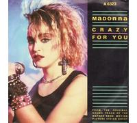 MADONNA - CRAZY FOR YOU 7 INCH (7" 45) UK GEFFEN 1985
