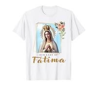 Madonna di Fatima Madre Maria Santa Cattolica per Le Donne Maglietta