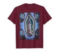 Madonna di Guadalupe Santa Vergine Maria Maglietta