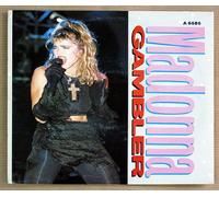 MADONNA - GAMBLER/NATURE OF THE BEACH VINYL 7"[A6585]1985