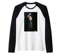 Madonna Live Justify My Love Blonde Ambition World Tour 1990 Maglia con Maniche Raglan