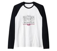 Madre Che Si occupa di Tutto - Figlia Bambina Maglia con Maniche Raglan