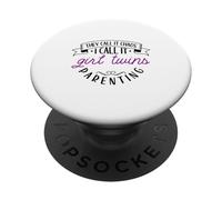 Madre coordinatrice del caos - figlie gemelle PopSockets PopGrip Adesivo