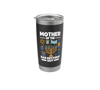 Madre del Bar Mitzvah Bicchiere termico in acciaio inox doppia parete