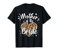 Madre della sposa, ho amato il suo primo simpatico cuore leopardato Maglietta