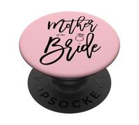 Madre della sposa Script Bachelorette PopSockets PopGrip Adesivo