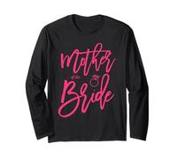 Madre della Sposa Script Wedding Maglia a Manica