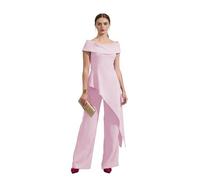 Madre della Sposa Sposo Pantaloni Abiti 2 Pezzi Vestito Da Sposa Abito Da Sposa Abito Da Sposa, Azzurro, 44