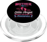 Madre Di Piccolo Angelo Consapevolezza Aborto Spontaneo Bambino Perdita Mamma PopSockets PopGrip per MagSafe