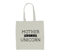 Madre Di Un Unicorno - Borsa In Tela - Unicorni Uni Corn Mamma Mamma