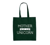 Madre Di Un Unicorno - Borsa In Tela - Unicorni Uni Corn Mamma Mamma