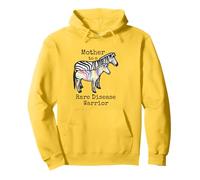 Madre di una malattia rara Guerriero Medical Zebra Strong EDS Felpa con Cappuccio
