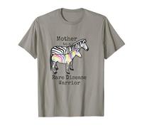 Madre di una malattia rara Guerriero Medical Zebra Strong EDS Maglietta
