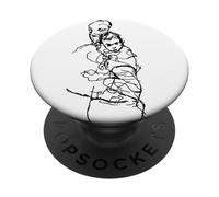 Madre e figlio di Egon Schiele (1914) PopSockets PopGrip Adesivo