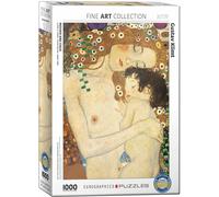 Eurographics - Puzzle Gustav Klimt: Tre età di donne, madre e figlio - 1000 Pezzi