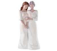 Madre figlia resina regali figlia della mamma creati creativi per la mamma regali figurine uniche decorazioni per la casa per il soggiorno decorazioni per scaffali da tavolo 7.7*3, 5*2 pollici figurin