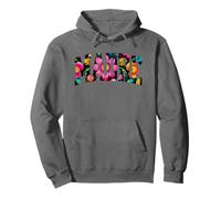Madre Messicano Floral Design - Parola spagnola colorata per Felpa con Cappuccio