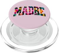 Madre Messicano Floral Design - Parola spagnola colorata per PopSockets PopGrip per MagSafe