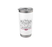 Madre mumnitasking - quattro figlie Bicchiere termico in acciaio inox doppia parete