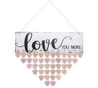 Madre Sposo Calendario Blocchi Di Legno Promemoria Del Compleanno