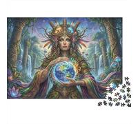 Madre Terra Puzzle 1000 Pezzi,Antistress,Sfida Impossibile,Idea Regalo,Adulti E Ragazzi,Decorazione Casa,Cartone Di Qualità,Gioco Educativo,dai 14 Anni 38x26cm