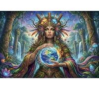 Madre Terra Puzzle in Legno 1000 Pezzi Adulti E Ragazzi,Idea Regalo,Legno,Antistress,Sfida Impossibile,Decorazione Casa,Gioco Educativo,dai 14 Anni (75x50cm)