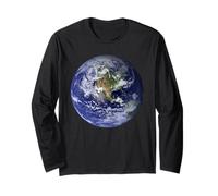Madre Terra Vista dallo Spazio Maglia a Manica