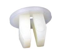 Madrevite in Plastica (Nylon 6.6), da Utilizzare con Viti Autofilettate per Assemblaggio di Pannelli e Carrozzerie nel Settore Automotive - 3,9X0,8-8 - Naturale - 40 pezzi - Plastic Hardware Store