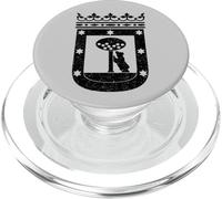 MADRID SPAGNA CITY BANDIERA CAPPOTTO DI ARMI PopSockets PopGrip per MagSafe