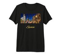 Madrid Spagna Maglietta Premium