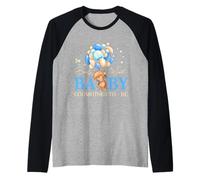 Madrina We Can Bearly Wait Baby Shower Family Matching Maglia con Maniche Raglan
