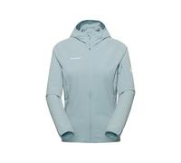 Mammut - Women's Madris Light Midlayer Hooded Jacket - Giacca in pile L grigio/turchese