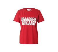 MADS NORGAARD COPENHAGEN Maglietta rosso / bianco Donna MADS NORGAARD COPENHAGEN XS rosso / bianco